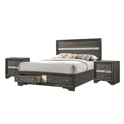 Sana Wood Bedroom Set