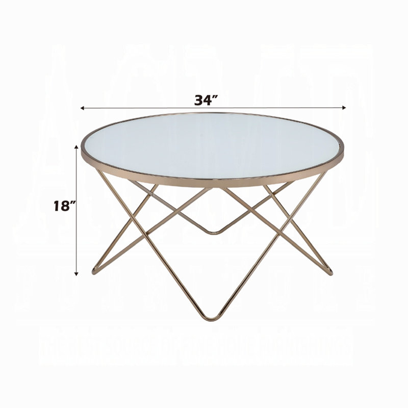 Ruppe Coffee Table, White