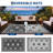 Bohemian Outdoor Rug with 4 Stakes, for Camping, Backyard, Deck-924002552-924066708