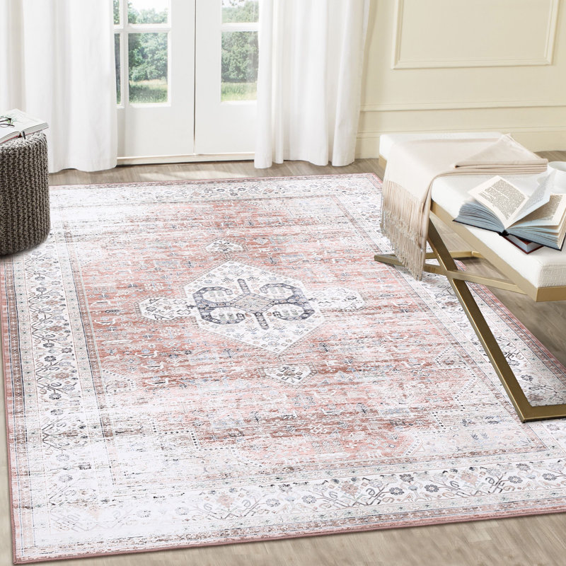 Tapis Tusha avec envers antidérapant, Rectangle 9 pi x 12 pi