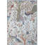 Birds Collection, Contemporary, Transitional One-of-a-Kind Rectangle 3'2" X 4'10" Hand Knotted Area Rug