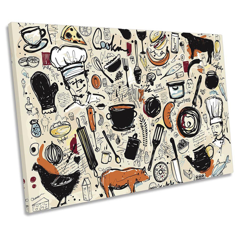 Wrapped Canvas Painting, 40.6cm H x 61cm W