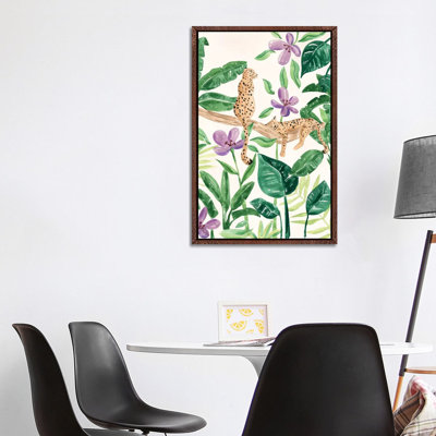 Leopards in the Jungle 1 Piece Painting on Canvas