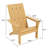 Danese 2-Piece All-Weather HDPE Adirondack Chair-113257800