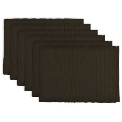 Raevin 6 Piece Cotton Placemat Set
