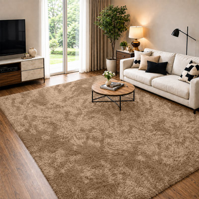 Soft Fluffy Living Room Large Area Rug