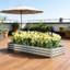 Boîte à fleurs, boîte à plantes, lit de jardin, boîte à fleurs surélevée en métal-960531148-960531139-960531143