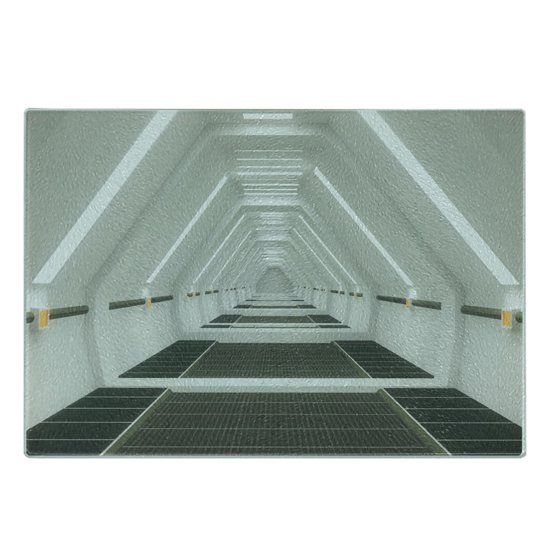 Planche à découper en verre trempé Ambesonne