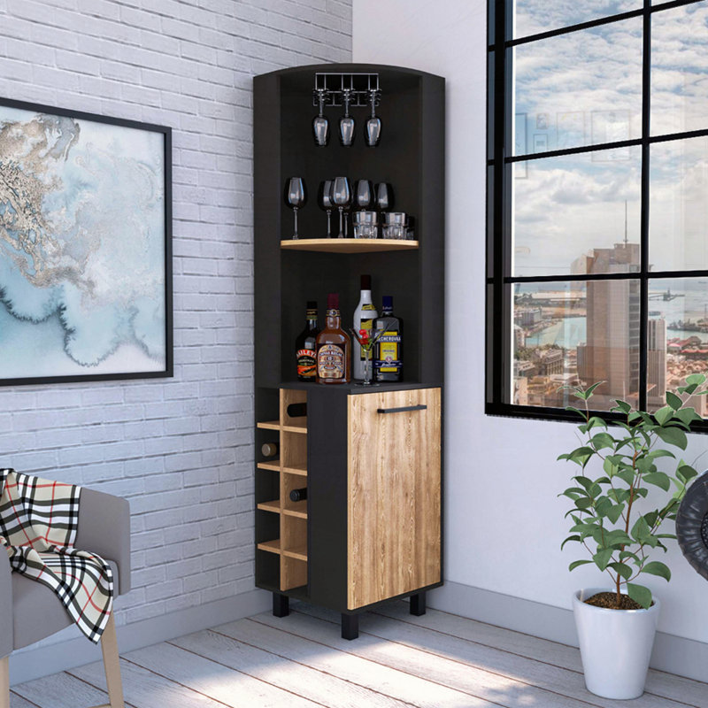 Corner Bar Cabinet