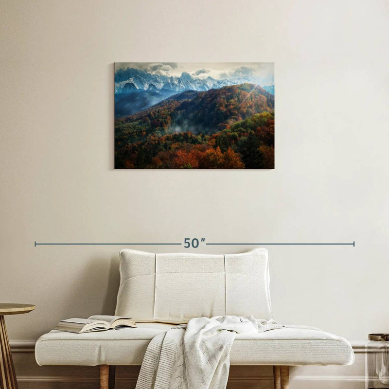 Alvord, automne dans les Alpes, H 20 po x l 30 po