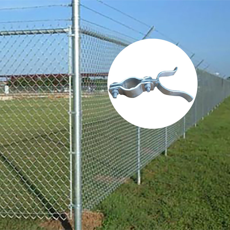 3 accessoires de clôture à maillons de chaîne pour outils de connexion entre les clôtures et les poteaux