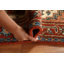 Tapis de couloir géométrique Heriz Serapi