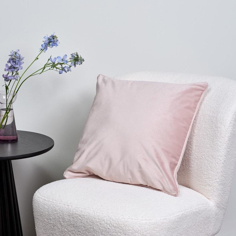 Lorrine Square Euro Cushion Cover, Pink