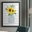 «Sunflower Perfume I», reproduction encadrée de qualité supérieure - prête à être accrochée-1861490491-1861490493