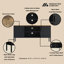 Armoire de rangement noire-651225479