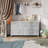 39.1'' W 5-Drawer Dresser For Bedroom, Storage Unit With Sturdy Steel Frame, TV Stand With Wooden, Chest of Drawers for Closet, Living Room-1216747354