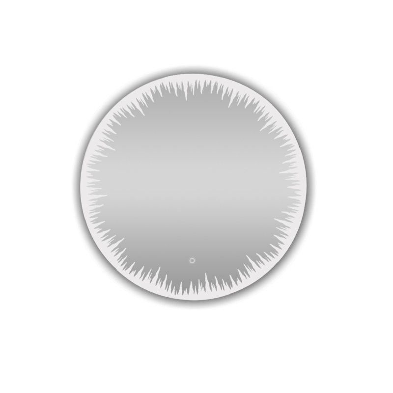 Miroirs DEL Flame 30 ", H 30 po x l 30 po