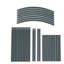 Treillis arqué en acier H 94,4 po x l 55 po Dilraj-1245319560