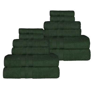 Quick-Drying Dobby Border Cotton Towel Set
