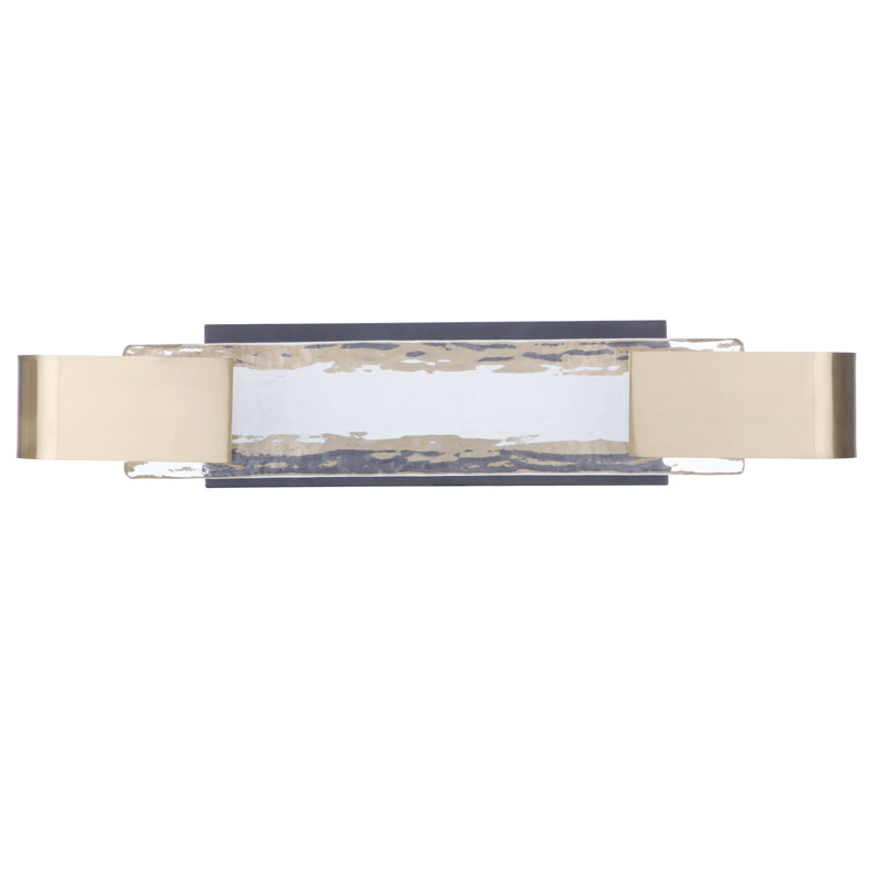 Ferentz Dimmable LED Bath Bar, Nickel