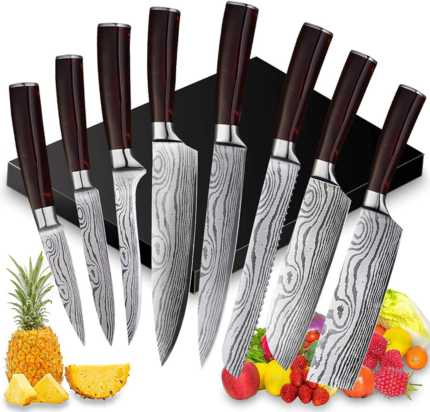 Kitchen Knife Boning Professional Chef Knives Sharp Stainless Steel  Japanese 5CR15 High Carbon Cooking Tools Cleaver Knife