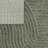 Modern Area Rug with Minimalist Line Pattern in Green-624517780