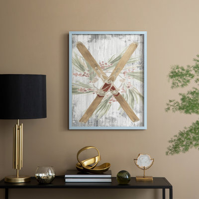 Pinecone Lodge Collection B, reproduction encadrée - bois massif