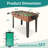 12-In-1 Combo Game Table Set For Adults, Multi Game Table For Game Room, Friends & Family /Hockey, Football, Pool