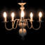 Cheesman 5 - Light Candle Style Chandelier-2115732310