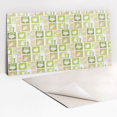 Odele 50x100 cm Pvc Singular Tile in Green