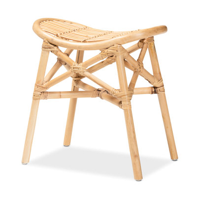 Repose-pieds moderne bohémien fabriqué par Natural