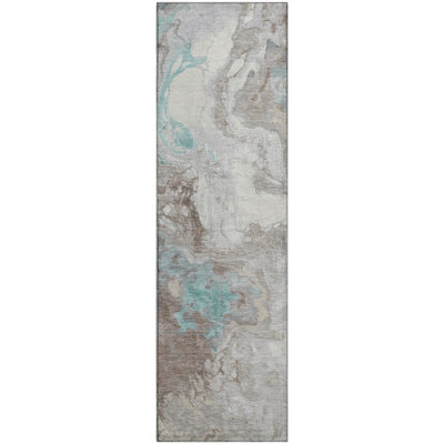 Premium Machine Washable Giacchetto AMF1841 Abstract Rug