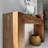 Retro Solid Wood Console Table-106773294
