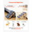 Escalier en bois pour animaux 4 marches pour lits, canapés et voitures Capacité de charge de 150 lb pliable à plat pour chat et chien échelle pour petits et grands animaux de compagnie