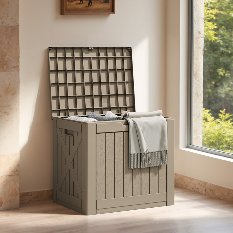 Boîte de rangement intérieure 42 po, Brun clair