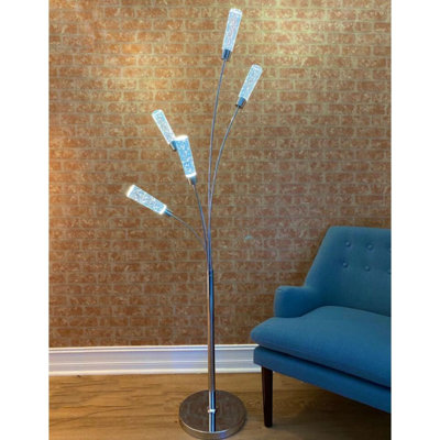 Lampe DEL sur pied à branches