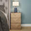 Kascha 3 Drawer Bedside Table-78548711-123754341