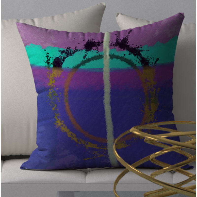  Housse et insert de coussin carré Heavenly Spice, H 24 po x l 24 po