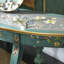 Console demi-cercle Teal