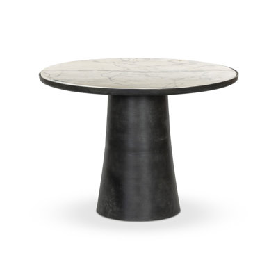 Certalich Round Metal Outdoor , in. W in. D