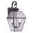 9in 2-Light Outdoor Wall Lantern, Clear Beveled Glass, Pendant Lighting Fixture-101230746