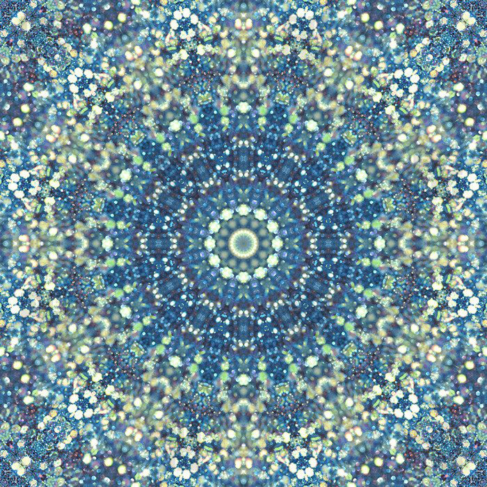 Couverture kaleido sirène sea, L 80 po x l 60 po