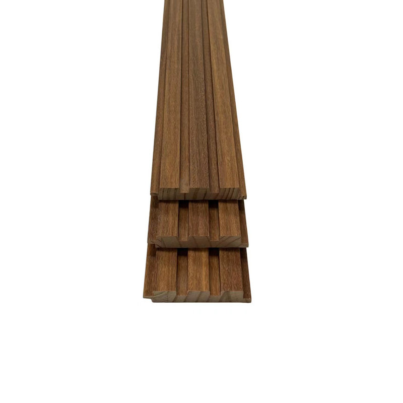Panneau mural en bois 5 po x 94,5 po, panneau mural 3D pour décoration murale intérieure, Noyer chaux