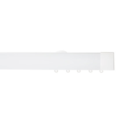 Tringle à rideaux simple décorative en aluminium à traverse Cardwell