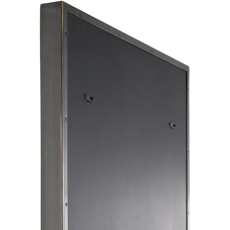 Amvria Rectangle Brass Mirror