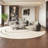 Light luxury curved negotiating sofa