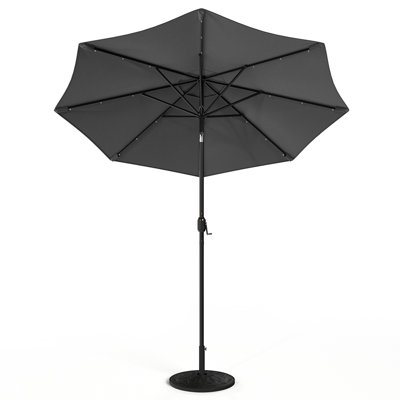 Aiso 3m Traditional Parasol with LED Light