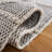 Ailiedh Vermont Flat Weave Wool/Cotton Geometric Rug in Ivory/Beige-2027050611