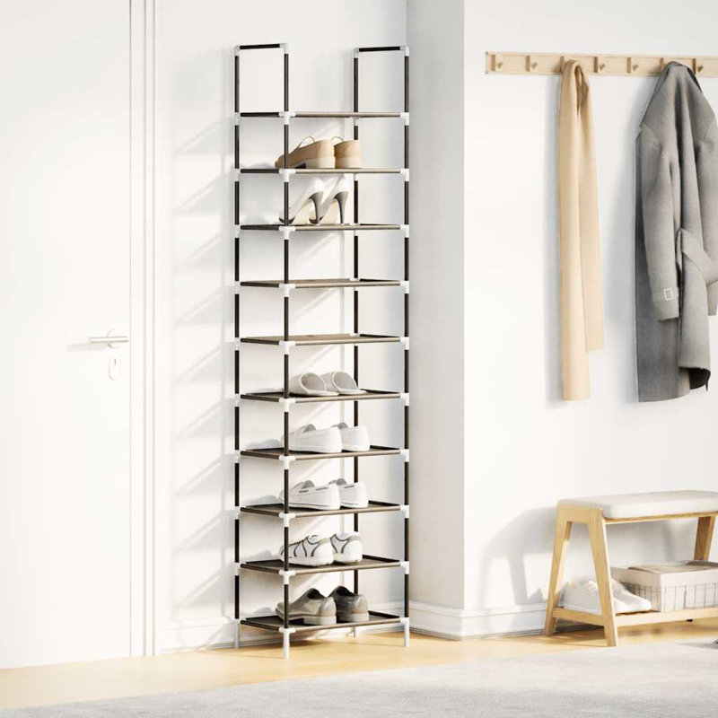 10 Pair Shoe Rack