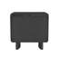 Table de chevet Circa, noir-2047005028